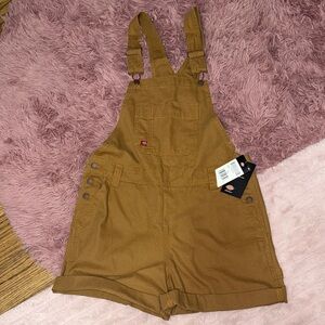 Dickies Tan Short Jumpsuit